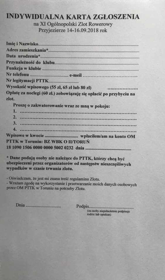 zgłoszenie przyjezierze